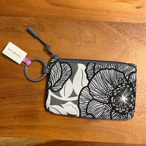 NWT Vera Bradley Black and White Floral ID Holder